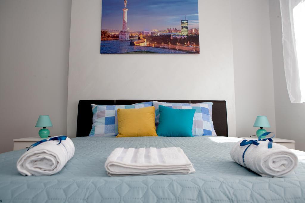 Apartment Turquoise Belgrad Exteriör bild